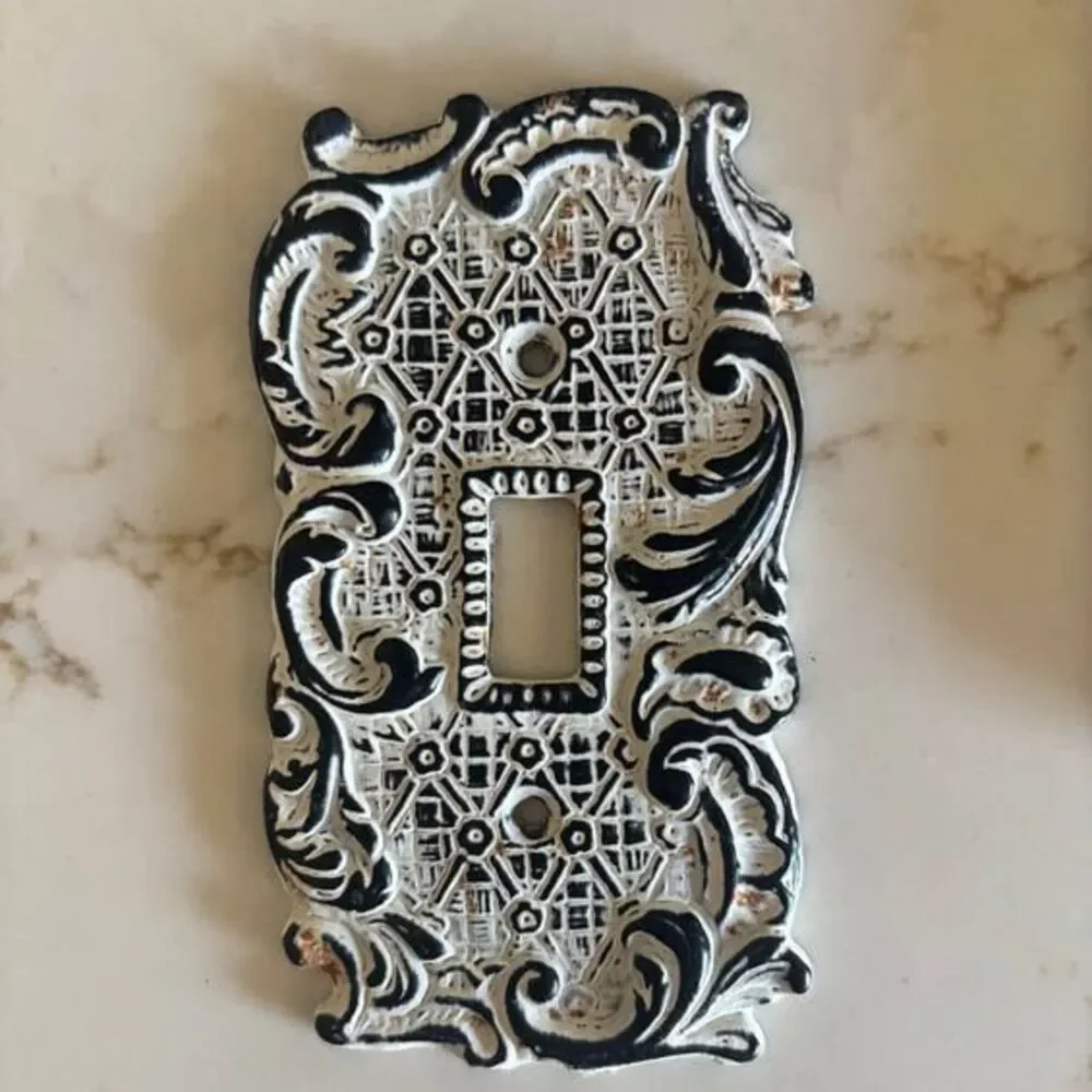 TWO Anthropologie Light Switch Plate Light Switch